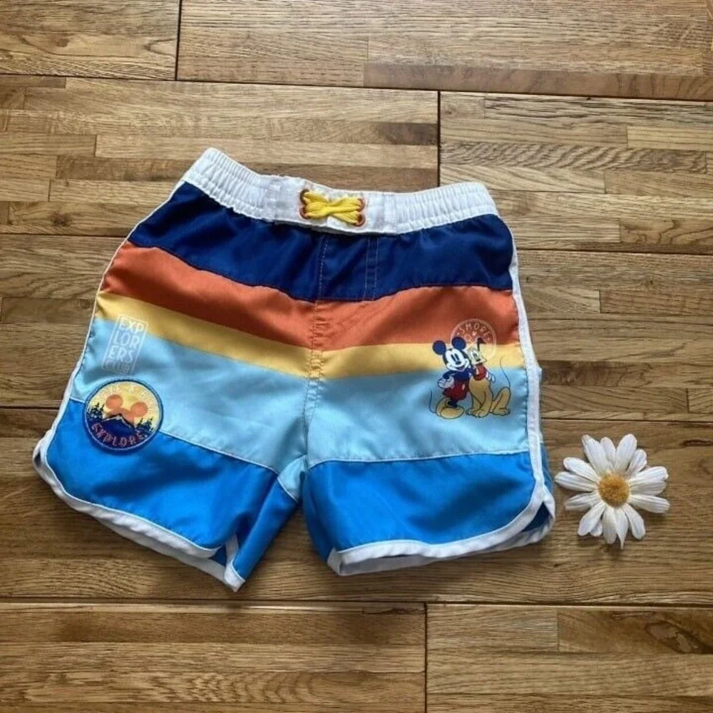 Mickey Mouse Swim Trunks‎ 6-9 mo